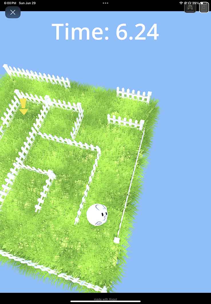 Final product screenshot